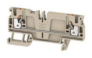 TERMINAL BLOCK, DIN RAIL, 2POS, 8AWG