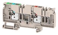 TERMINAL BLOCK, DIN RAIL, 2POS, 8AWG