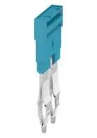 CROSS CONN, 2POS, FEED IN MODULE, BLUE