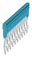 CROSS CONN, 10POS, TERMINAL BLOCK, BLU