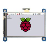 Touch Screen (H) - resistive LCD 4'' 800x480px HDMI + GPIO for Raspberry Pi 4B/3B+/3B/Zero - Waveshare 16340