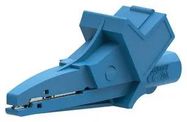 ALLIGATOR CLIP, 22MM, BLUE, 20A