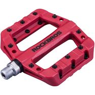 Bicycle pedals, platform, nylon Rockbros 2017-12CRD (red), Rockbros