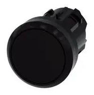 SWITCH ACTUATOR, PUSH BUTTON SW, BLACK