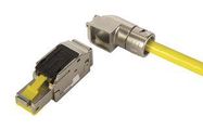 RJ45 CONN, R/A PLUG, 8P8C, 1PORT, CAT6A