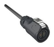 CABLE ASSY, 2P CIR PLUG-FREE END, 1M