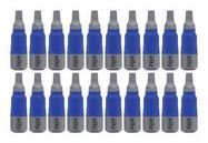 1/4" IMPACT BITS, SQUARE #2, 20PCS