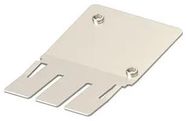 SHIELD PLATE, BENDED, FEMALE INSERT