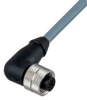 CABLE ASSY, 5P, R/A RCPT-FREE END, 16.4 