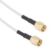 RF COAX CBL, SMA PLUG-PLUG, 50 OHM, 24"