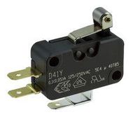 MICROSWITCH, LEVER, SPDT, 0.5A, 30VDC