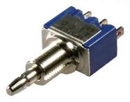 SWITCH, PUSHBUTTON , SPDT, 3A, 125VAC, SOLDER LUG