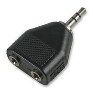 Adapter 2X Socket To           3.5mm Stereo Plug