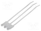 Cable tie; with label; L: 205mm; W: 4.7mm; polyamide; 225N; natural HELLERMANNTYTON