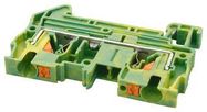 TERMINAL BLOCK, DIN RAIL, 2POS, 10AWG