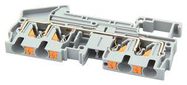 TERMINAL BLOCK, DIN RAIL, 4POS, 10AWG