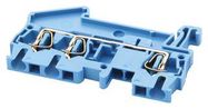 TERMINAL BLOCK, DIN RAIL, 3POS, 12AWG