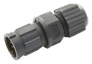 CIRCULAR CONNECTOR, PLUG, 12POS, CABLE