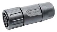 CIRCULAR CONN, PLUG, 10POS, CABLE