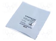 Protection bag; ESD; L: 102mm; W: 76mm; Thk: 76um EUROSTAT GROUP