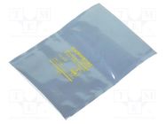 Protection bag; ESD; L: 127mm; W: 76mm; Thk: 76um EUROSTAT GROUP