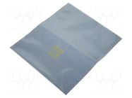 Protection bag; ESD; L: 254mm; W: 203mm; Thk: 76um EUROSTAT GROUP