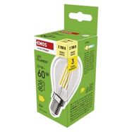 LED Bulb Filament Mini Globe / E14 / 5.9 W (60 W) / 806 lm / Warm white, EMOS