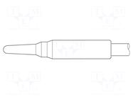 Tip; conical; 0.8mm JBC TOOLS