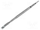 Tip; shovel; 3mm; for hot microtweezers,for soldering station JBC TOOLS