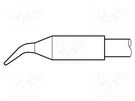 Tip; bent conical; 0.6mm; longlife; for  soldering iron; JBC-AP-A JBC TOOLS