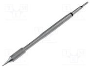 Tip; conical; 0.6mm; for  soldering iron,for soldering station JBC TOOLS