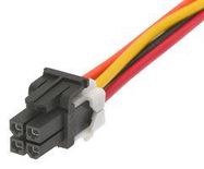 CABLE ASSY, 4POS, RCPT-RCPT, 1M