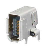I/O CONNECTOR, RECEPTACLE, 8POS, SMT