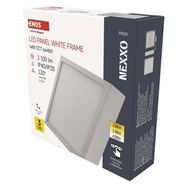 LED surface luminaire NEXXO, square, white, 12.5W, with change CCT, EMOS