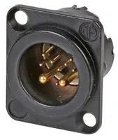 CONNECTOR, XLR AUDIO, PLUG, 8SIG+2PWR