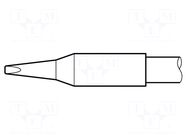 Tip; chisel; 1.2x7mm; longlife JBC TOOLS