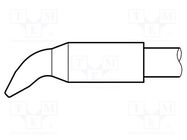 Tip; bent chisel; 2.2x1mm; longlife JBC TOOLS