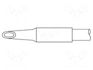 Tip; minispoon; 3.8mm; longlife JBC TOOLS