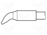 Tip; bent chisel; 2.2x1mm; longlife JBC TOOLS