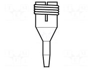 Tip: for desoldering irons; 0.6x1mm JBC TOOLS