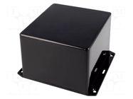 Enclosure: multipurpose; X: 120mm; Y: 120mm; Z: 94mm; 1591; ABS; black HAMMOND