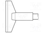 Tip; shovel; 32.2mm; longlife JBC TOOLS