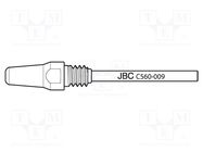 Tip: for desoldering irons; 1.3x5mm; Features: longlife JBC TOOLS