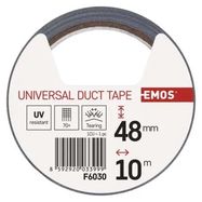 Universal Tape 48mm/10m DUCT TAPE, 10 pcs, display box, EMOS