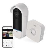 GoSmart Wireless battery-powered video doorbell IP-15S with WiFi, EMOS