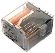 SIGNAL RELAY, DPDT, 2A, 125VAC, TH