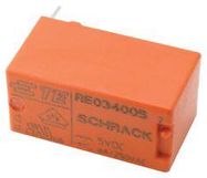 POWER RELAY, SPST-NO, 6A, 250VAC, TH