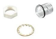 LENS, 5MM LED, PC, TRANSPARENT