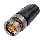 RF COAXIAL, UHD BNC PLUG, 75 OHM, CABLE