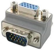 ADAPTER, HD D-SUB, 15POS, PLUG-RCPT